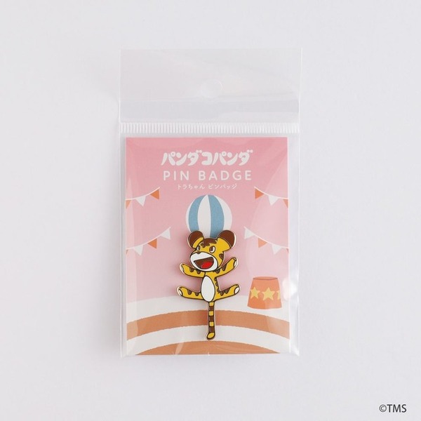 「パンダコパンダ」ピンズ　各￥770 (税込)