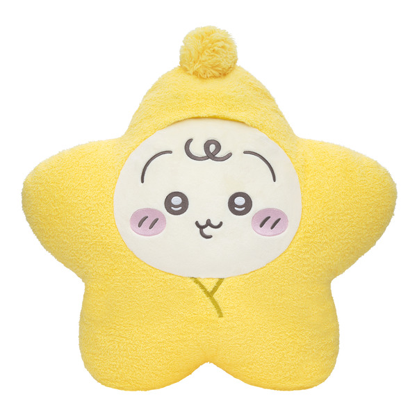 A賞：星に包まれたうさぎのBIGクッション「Chiikawa Baby ぬいぐるみくじ」©nagano
