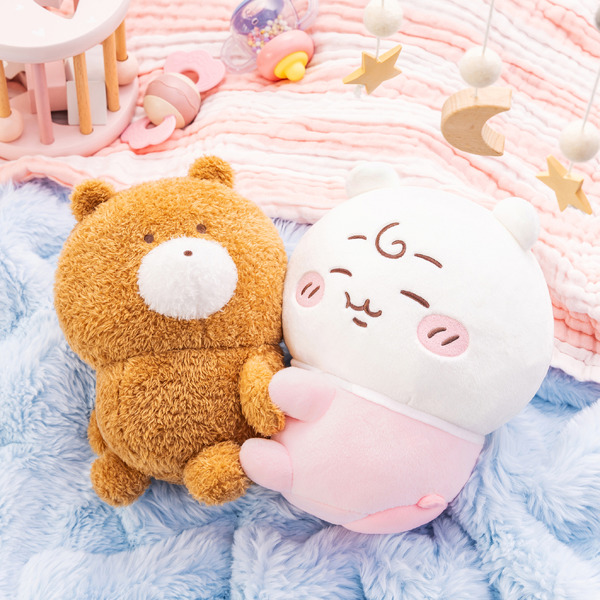 B賞：磁石でぴたっと！くまとなかよしなちいかわぬいぐるみ「Chiikawa Baby ぬいぐるみくじ」©nagano
