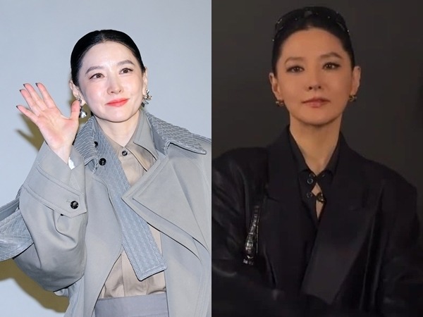 ”55歳とは思えない“女優イ・ヨンエが魅惑のブラックコーデで変わらぬ美しさを証明【PHOTO】