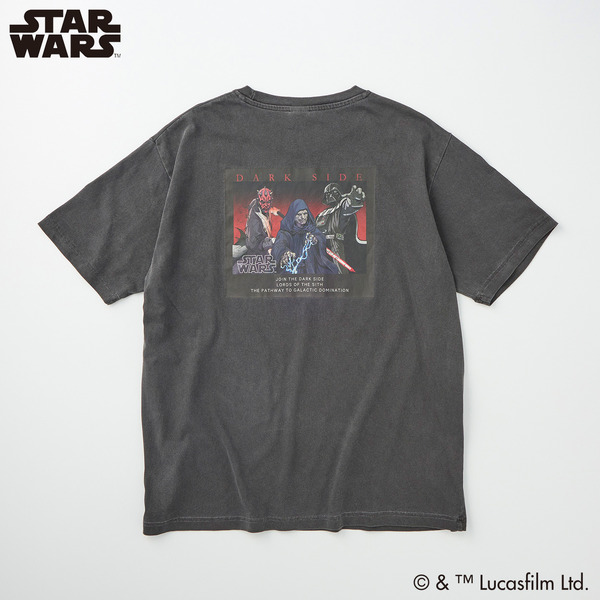「スター・ウォーズダークサイドピグメントTシャツ」