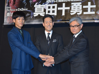 中村勘九郎＆松坂桃李が“M気質”を告白!?堤幸彦の厳しい稽古を覚悟！舞台『真田十勇士』製作発表会見