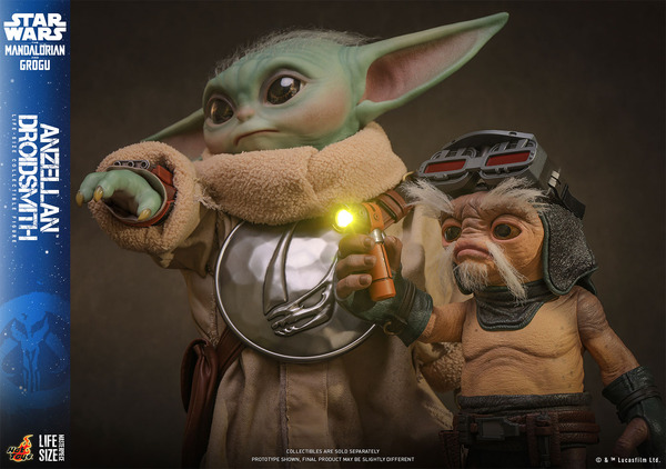 1/1スケールフィギュア　アンゼラ人（ドロイド修理屋）© & ™ Lucasfilm Ltd.