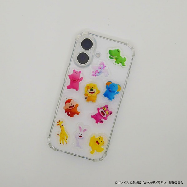 アクリルステッカー 各 880 円（税込）©ギンビス ©劇場版「たべっ子どうぶつ」製作委員会