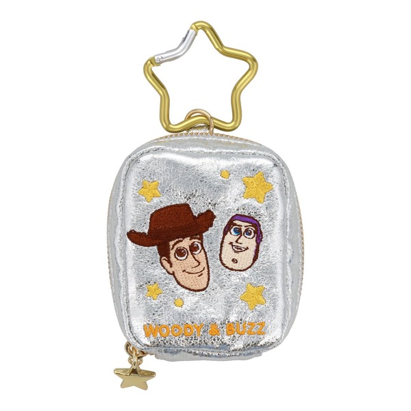 DNカラビナ付きミニポーチ　各2,640円（税込）© Disney/Pixar
