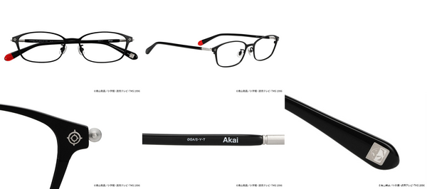 赤井秀一 モデル　ZY262037_14F1　￥12,200（セットレンズ代込）「Zoff | 名探偵コナン」©青山剛昌／小学館・読売テレビ・TMS 1996