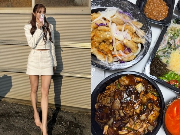 『コーヒープリンス1号店』ユン・ウネ、ジャージャー麵＆酢豚を爆食しても“神スタイル”を維持！【PHOTO】