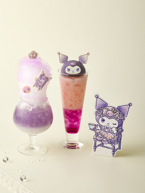 左：KUROMI Cotton Trick　右：KUROMI Silky Float「KUROMI Afternoon Tea at Castillian」