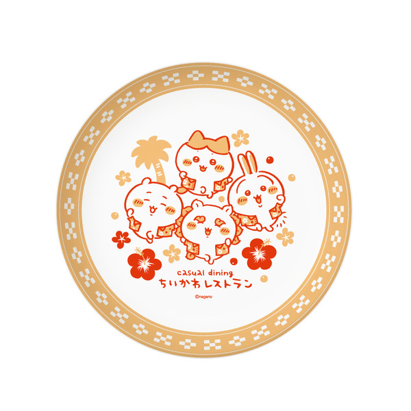 沖縄PARCO CITY店 OPEN記念グッズラウンドプレート(アロハシャツ)\2,420（税込）