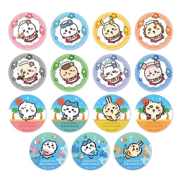 ＜ドリンクご注文特典>沖縄PARCO CITY店オリジナルデザインコースター全15種©nagano