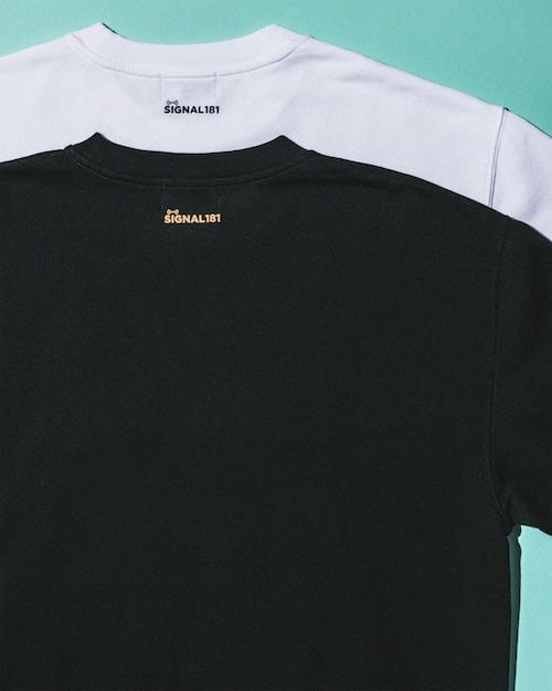 NAD Crew SweatCOLOR：WHITE、D.GREENSIZE：S、M、L、XLPRICE：¥12,100（inc.tax）