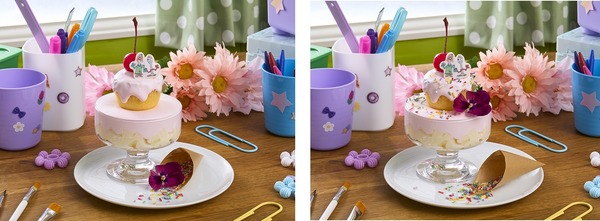 ＜フォーキー＆カレン＞特別なウエディングケーキ© Disney/Pixar