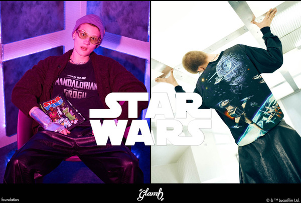 「スター・ウォーズ／マンダロリアン・アンド・グローグー」glamb コレクション© & ™ Lucasfilm Ltd.