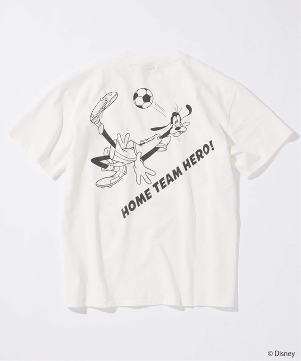 MICKEY MOUSE / ミッキー マウス 別注 サッカー プリント Tシャツ ©Disney