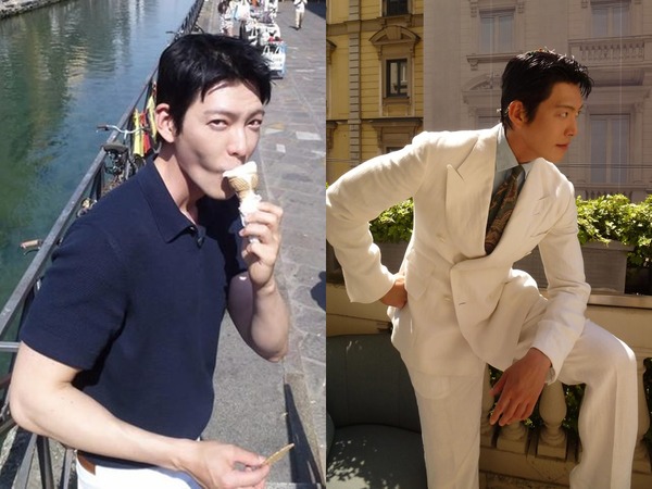 俳優キム・ウビン、ミラノの街角でみせた“最高峰の彼氏ショット”「甘すぎて直視できない」【PHOTO】