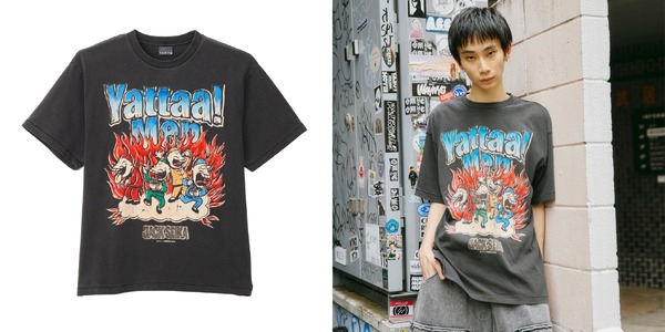ヤッター！めん　Tシャツ©︎ジャック製菓株式会社