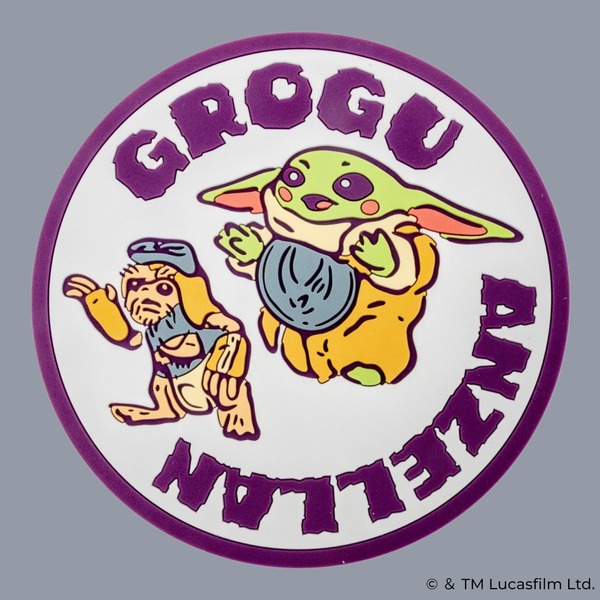 ラバーコースター（マンダロリアン＆グローグー）(C) & TM Lucasfilm Ltd.