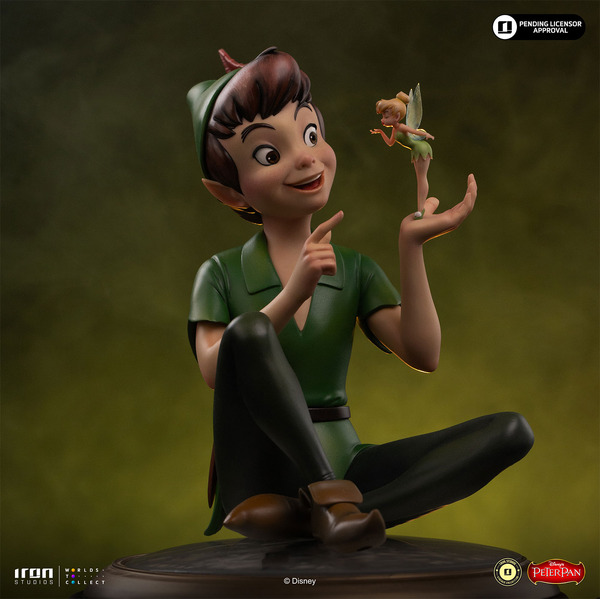 「ヴィンテージ・コレクション」1/10スケール　ピーター・パン＆ティンカー・ベル © Disney