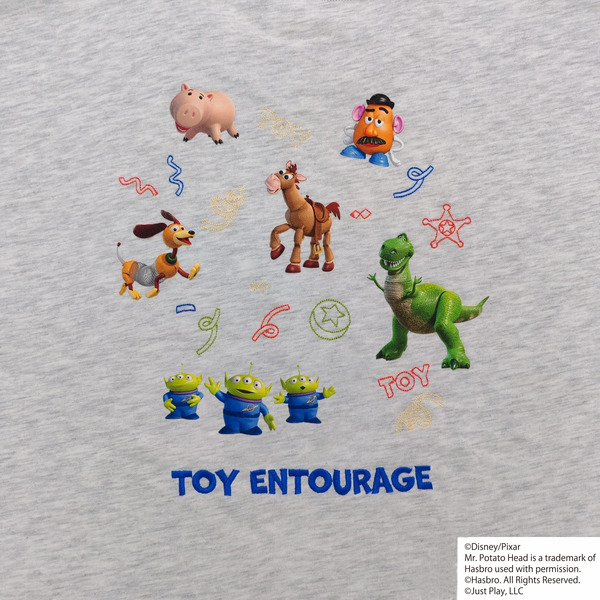 トイ・ストーリー　飛び刺しゅう半袖Ｔシャツ