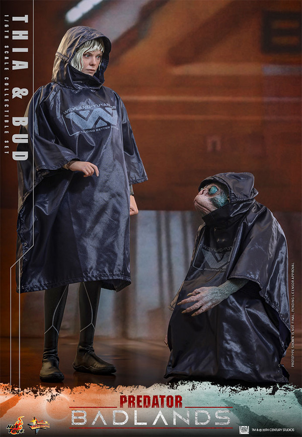 【ムービー・マスターピース】『プレデター：バッドランド』1/6スケールフィギュア　ティア＆バド™ & © 20th Century Studios