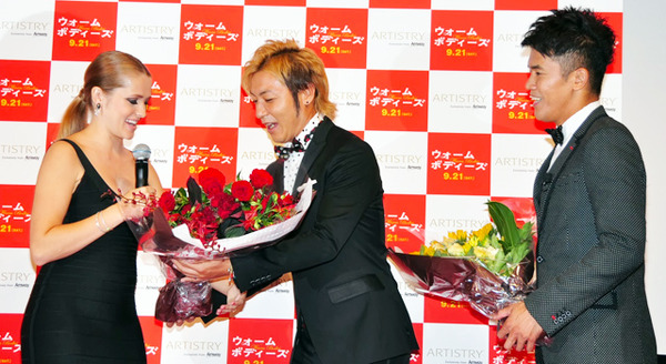 テリーサ・パーマー＆つるの剛士＆武井壮／『ウォーム・ボディーズ』来日舞台挨拶