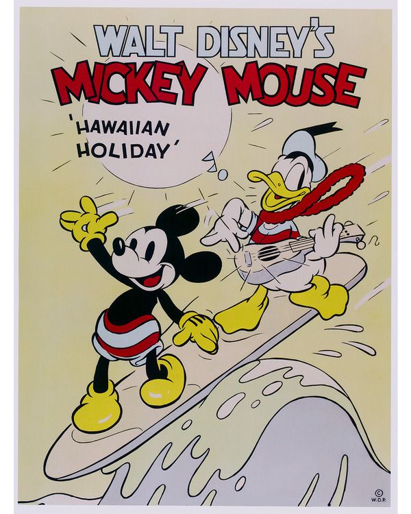Sonny Label / “HAWAIIAN HOLIDAY” (1937) 『ミッキーのハワイ旅行』©Disney