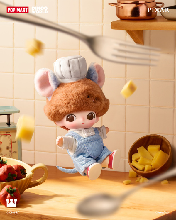 DIMOO WORLD × PIXAR シリーズ ぬいぐるみペンダント