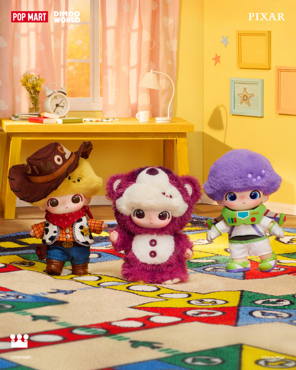 DIMOO WORLD × PIXAR シリーズ ぬいぐるみペンダント