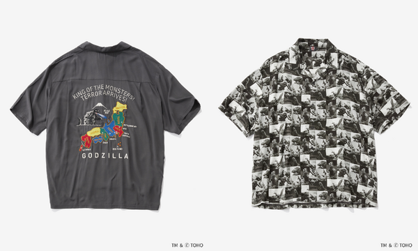 「ゴジラ」シャツ 7,000円（税込）