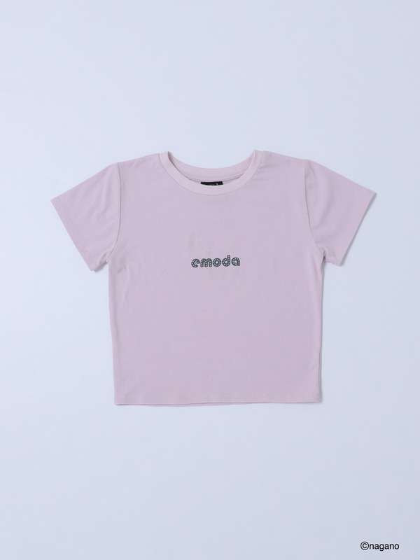 【ちいかわ】ラインストーンミニTシャツ 5,500円 (税込)