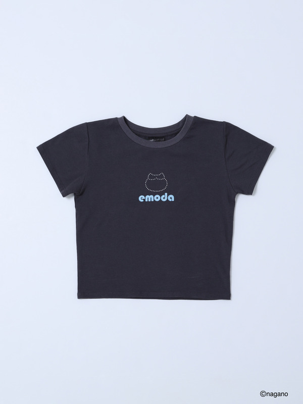 【ちいかわ】ラインストーンミニTシャツ 5,500円 (税込)
