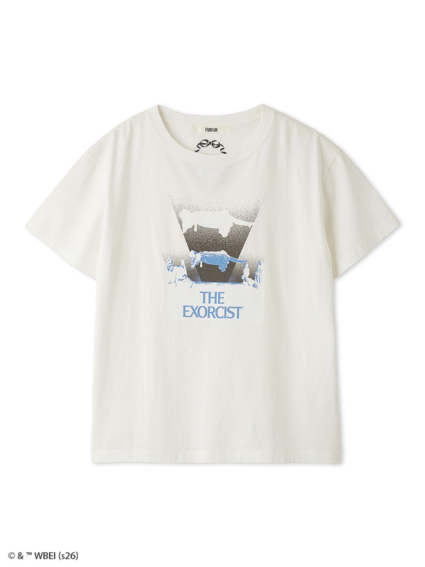 【THE EXORCIST】グラフィックTシャツ　WHT