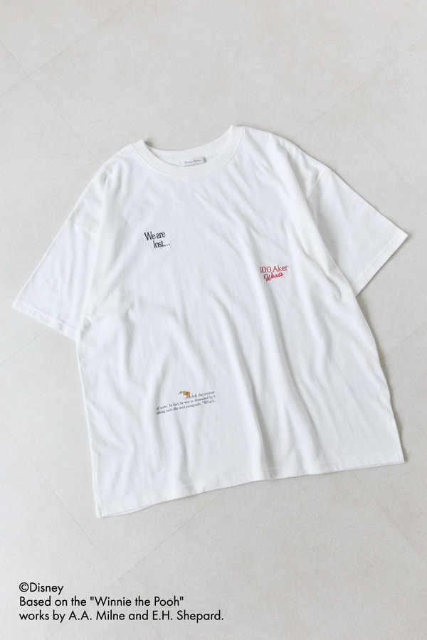Winnie the Pooh/ランダムロゴTシャツ ￥3,990