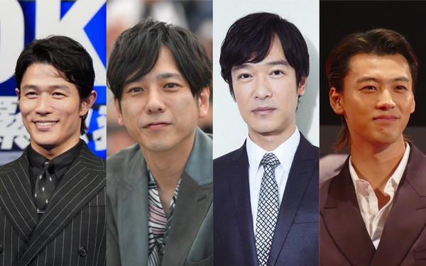 鈴木亮平、二宮和也（写真：REX/アフロ）、堺雅人、竹内涼真
