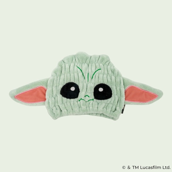 「吸水速乾タオルキャップ グローグー」(C) & TM Lucasfilm Ltd.