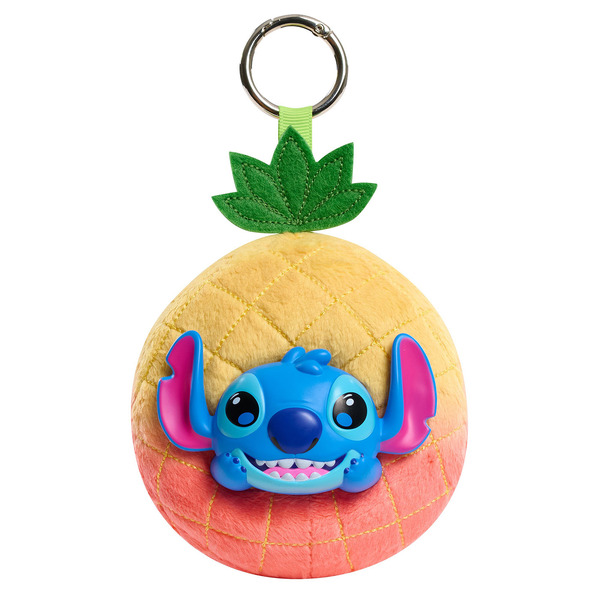 スティッチ（パイナップル）「ディズニー」ぬいぐるみキーチェーン　パフューム・スタイル