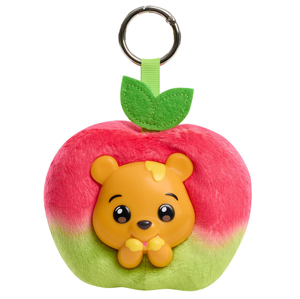 くまのプーさん（リンゴ）「ディズニー」ぬいぐるみキーチェーン　パフューム・スタイル
