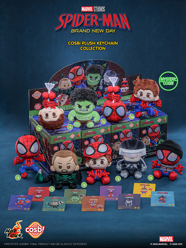 コスビ・ぬいぐるみキーチェーン『スパイダーマン：ブランド・ニュー・デイ』