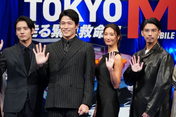 赤楚衛二、鈴木亮平、菜々緒、賀来賢人／劇場版『TOKYO MER～走る緊急救命室～CAPITAL CRISIS』完成披露試写会