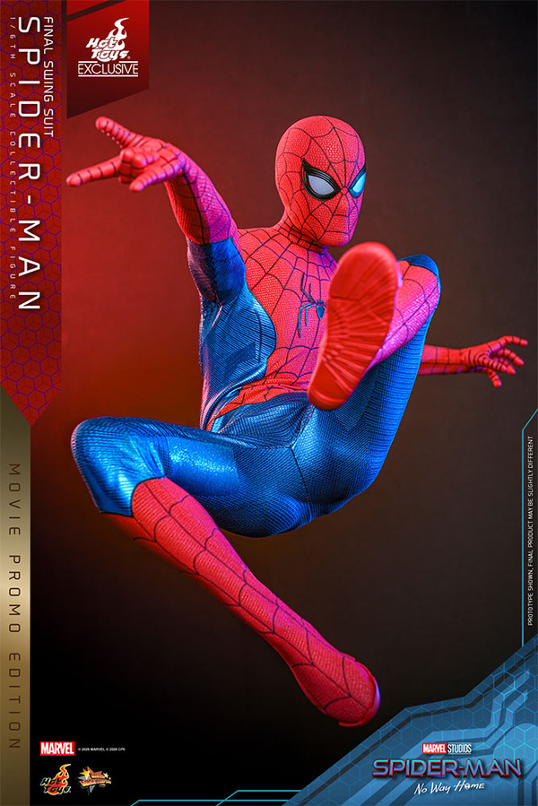 『スパイダーマン：ノー・ウェイ・ホーム』スパイダーマン（ファイナル・スウィング・スーツ）［プロモ・エディション］