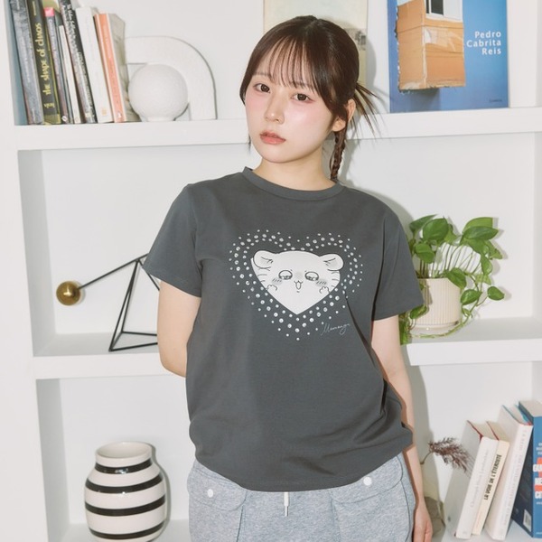 『ラインストーンTシャツ DECO』(うさぎ、モモンガ)