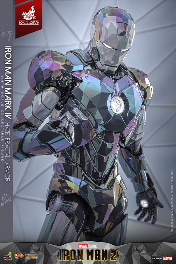 『アイアンマン2』1/6スケールフィギュア　アイアンマン・マーク4（ヘイズプリズム・アーマー）