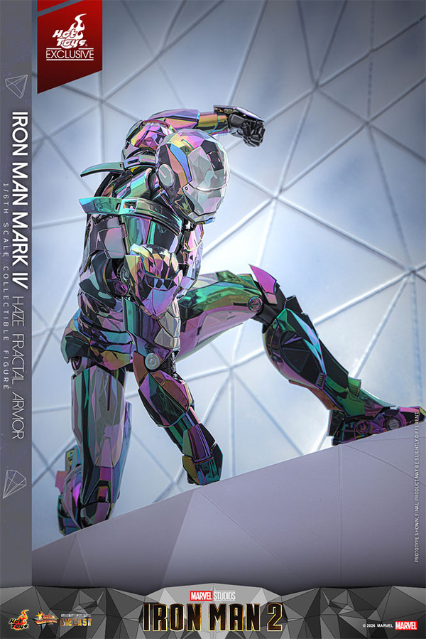 『アイアンマン2』1/6スケールフィギュア　アイアンマン・マーク4（ヘイズプリズム・アーマー）