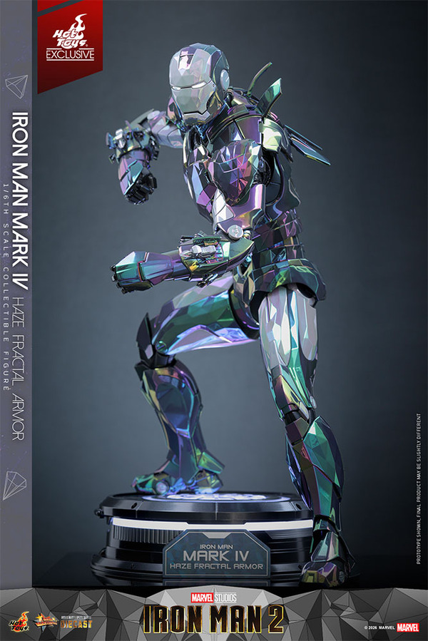 『アイアンマン2』1/6スケールフィギュア　アイアンマン・マーク4（ヘイズプリズム・アーマー）