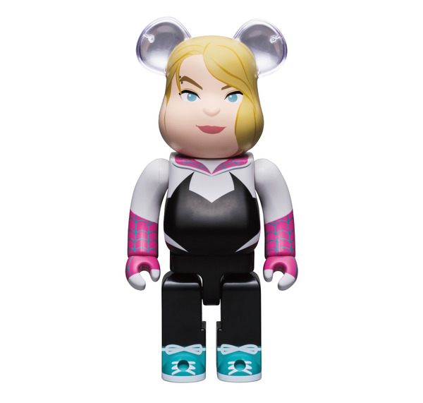 L@ST賞(全1種)BE@RBRICK 400%【Spider-Gwen [TYPE-A]】（“グウェン・ステイシー”）