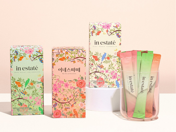 韓国発ライフスタイルコンブチャ「in estaté（イネスタテ）」がロフトで販売開始！