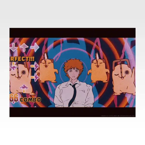 H賞 クリアポスター／© 2025 MAPPA／チェンソーマンプロジェクト ©藤本タツキ／集英社
