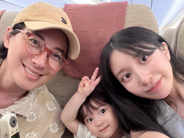 推しだった韓国スターと結婚した彩音さん、北海道マタニティ旅行から無事帰還！長女の成長に喜びも【写真】