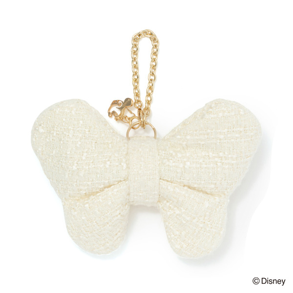 ミニーリボン バッグチャームエコバッグ各 2,200 円／© Disney