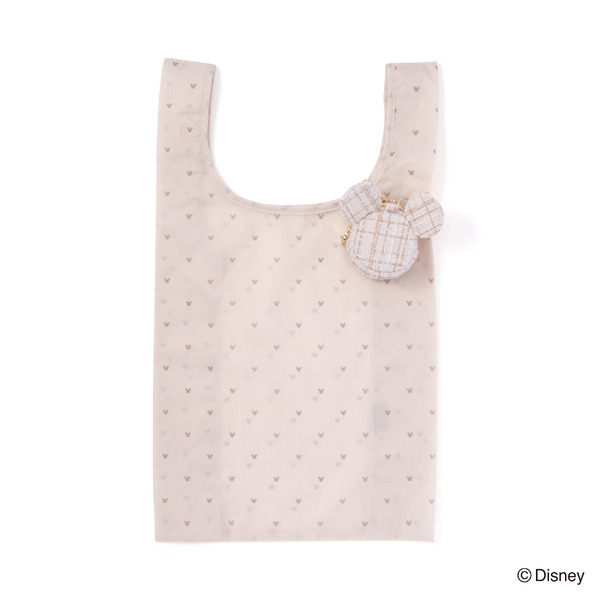 ミッキーフェイス バッグチャームエコバッグ各 2,500 円／© Disney